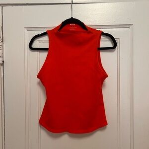 Anthropologie Maeve Orange Tank Top